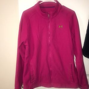 Pink Under Armour light jacket
